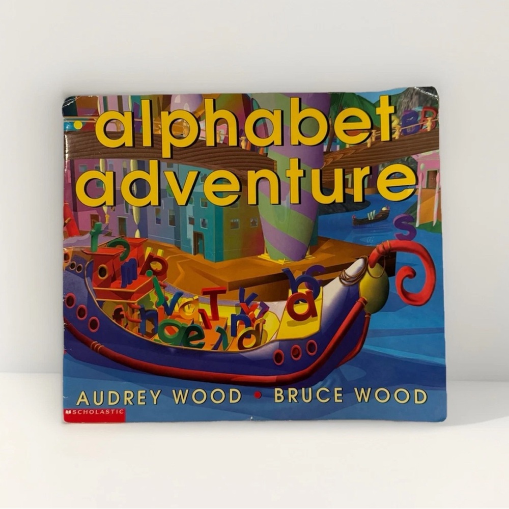 Vintage Alphabet Adventure by Audrey Wood (2001, Trade Paperback) Childrens Book